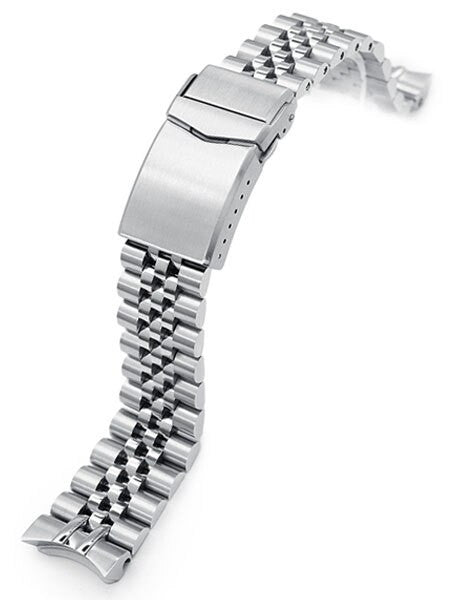 Strapcode 20mm Super-J "Louis" watch band for SEIKO SKX013 Curved End #SS201820B087