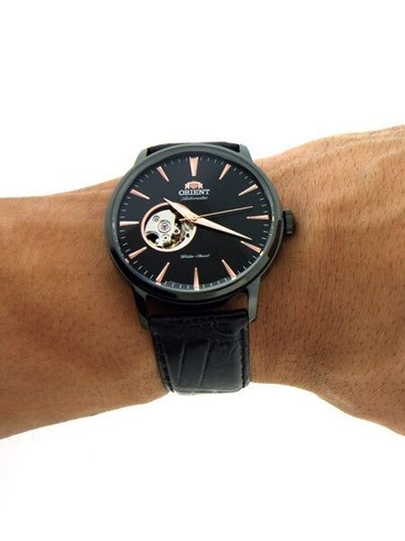 Orient Esteem 21-Jewel Automatic Dress Watch with Leather Strap #DB08002B