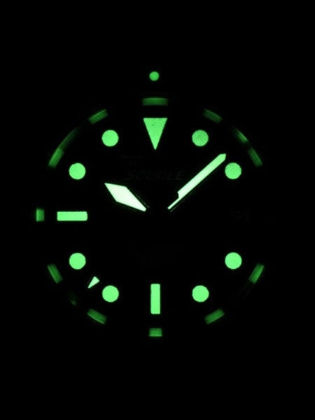 Squale 200 meter Maxi Swiss Automatic Dive watch with Domed Sapphire Crystal #1545-MI