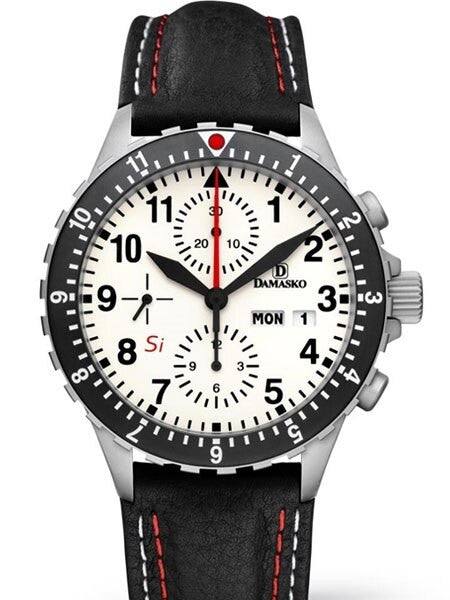 Damasko Swiss Valjoux 7750 Chronograph with a 60-Minute Stopwatch and 12-Hour Totalizer and #DC67SI