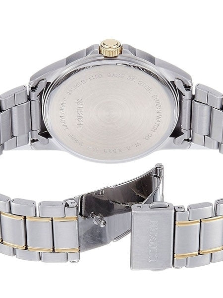 Citizen Elegant Blue Dial, Quartz Dress Watch with Matching Bracelet #BI5044-57L
