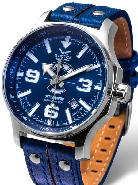 Vostok-Europe Expedition North Pole Automatic Watch with 24-hour Sub-Dial #5951275