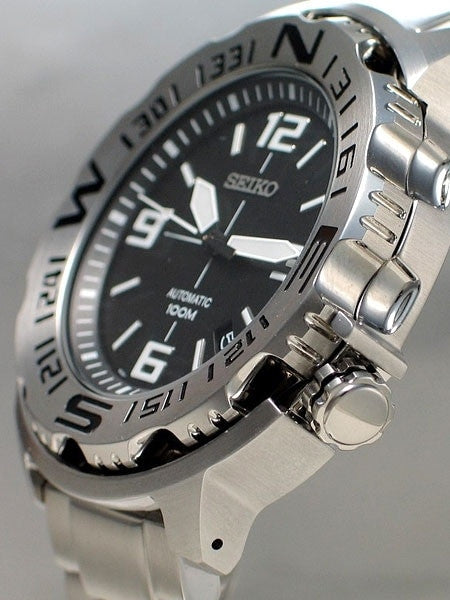 Seiko Superior Compass Bezel Automatic Field Monster Watch #SRP441
