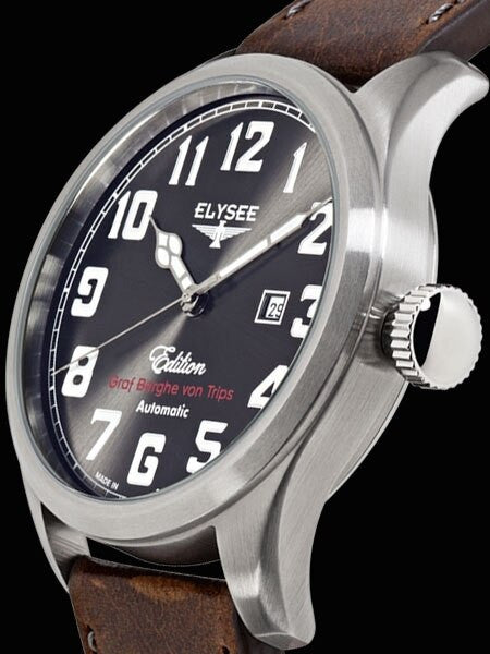 Elysee 46mm Hemmersbach Automatic Watch with Sapphire Crystal #38011