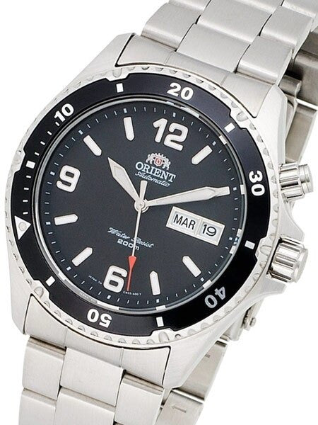 Orient Black Automatic Dive Watch on a Bracelet #CEM65001B