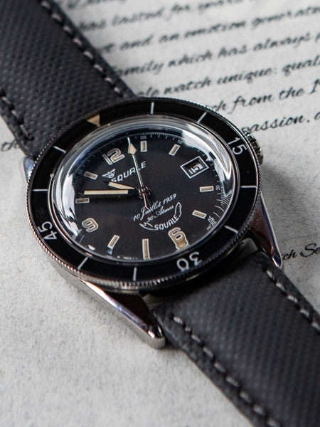 Squale Special Limited-Edition 60-Year Anniversary 300-Meter Swiss Dive Watch #60-Anniv-LE