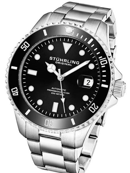 Stuhrling Regatta 200 Meter Automatic Dive Watch with 42mm Case #792.01