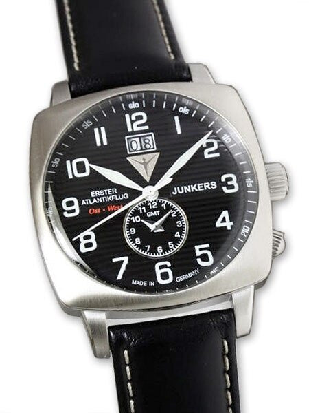 Junkers 1st Atlantic Flight Dual Time, Big Date Watch #6440-2