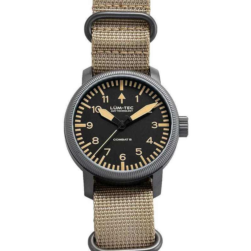 Lum-Tec Combat Watch with a Curved Sapphire Crystal #Combat-B46