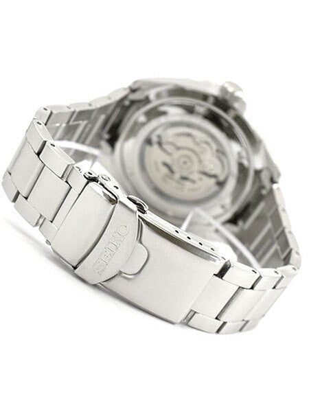 Seiko 5 Sports Automatic 24-Jewel Watch with Blue Dial and SS Bracelet #SRPC51K1
