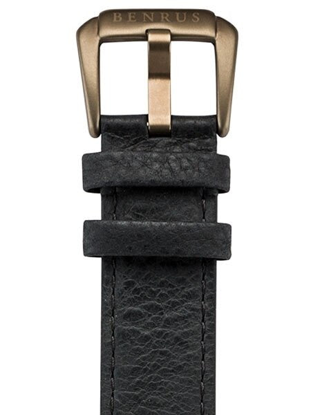 BENRUS 41mm Stainless Steel, Military-Inspired Quartz Infantry Watch #BR021J