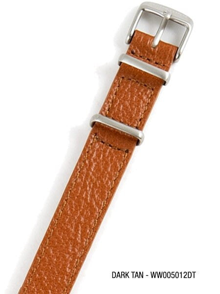 Marathon 16mm Leather One-Piece Strap #WW005012
