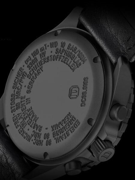 Damasko Swiss Valjoux 7750 Chronograph with 60 Minute Dive Bezel #DC66BK