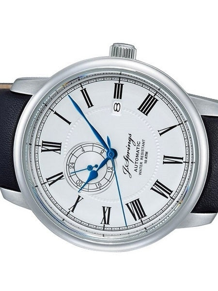 J. Springs Automatic 24-Jewel Classic Watch with 24-Hour Sub-Dial #BEG002