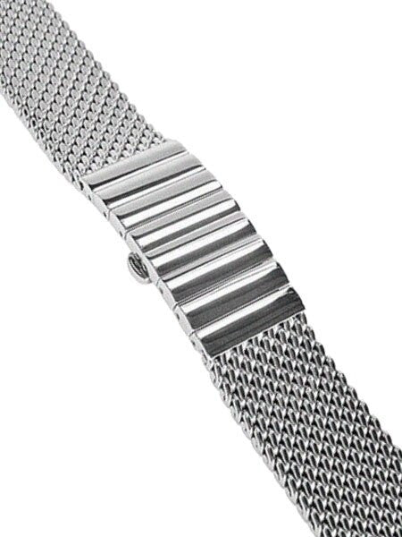 STAIB Satin Finish Mesh Bracelet #STEEL-2792-6050PBM-S (Straight End, 22mm)
