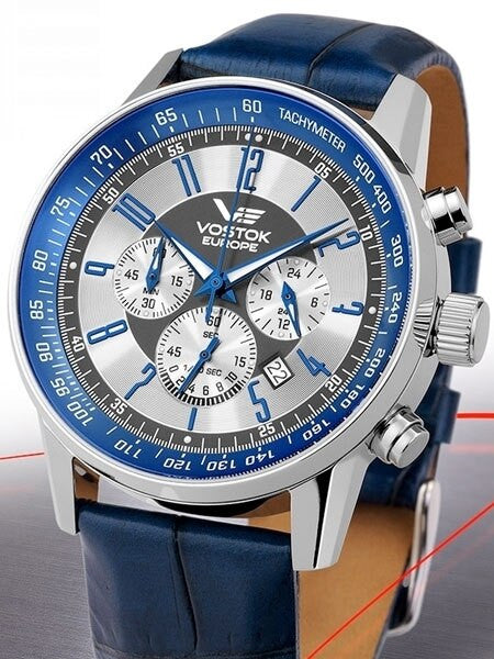 Vostok-Europe Gaz-Limo Quartz Chronograph with 24-Hour Sub-Dial #5611132