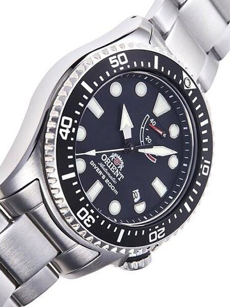 Orient Neptune Dive Watch with Power Reserve and AR Sapphire Crystal #RA-EL0001B00A