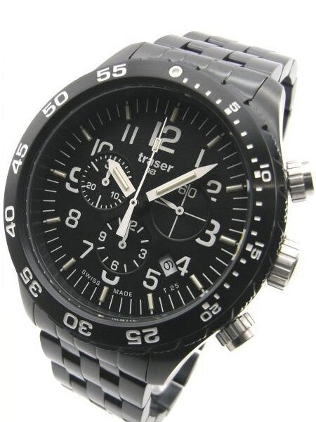 Traser Officer Pro Chronograph with Tritium Illumination and 12-Hour Totalizer #103349