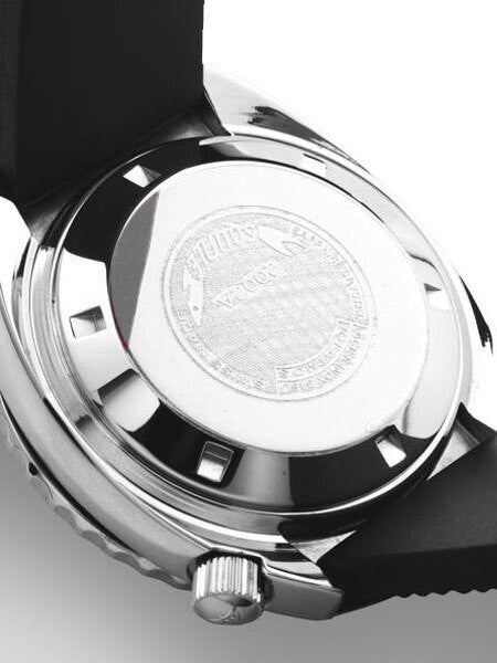 Squale 1000 meter Professional Swiss Automatic Dive watch with Sapphire Crystal #2002BLBK-R