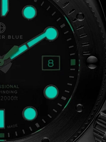 Crafter Blue Swiss Made 600-Meter Hyperion Ocean Diver with Swiss Automatic Movement  #HOSS001B-B-R