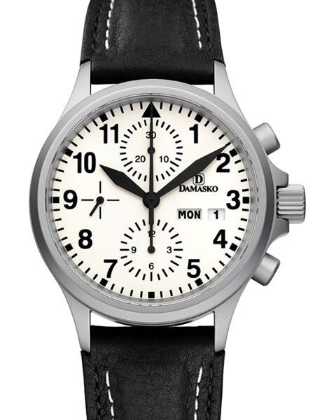 Damasko Swiss Valjoux 7750 Chronograph with a 60-Minute Stopwatch and 12-Hour Totalizer #DC57