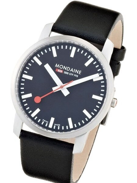 Mondaine Railways Quartz Dress Watch with a 41mm Case, Sapphire Crystal #A638-30350-14SBB