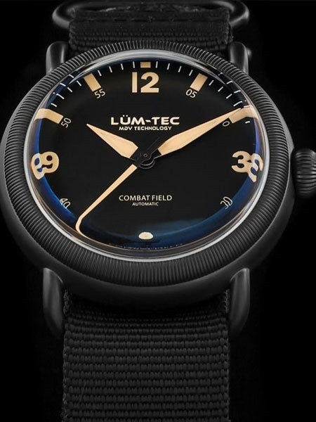 Lum-Tec Combat Field X2 Swiss Automatic Watch with Double Curved Sapphire Crystal #X2