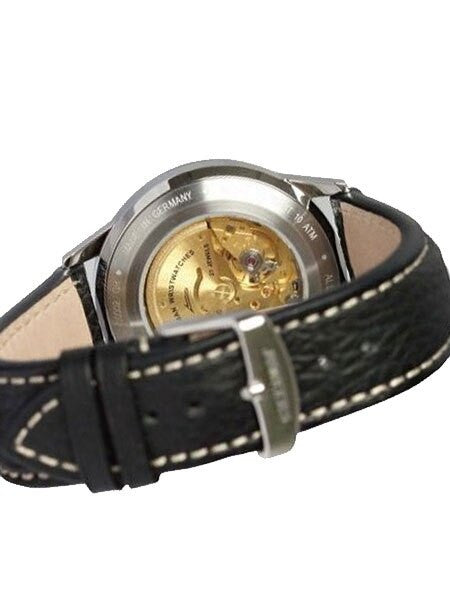 Junkers G38 Day and Date Automatic Watch with Black Dial #6966-2