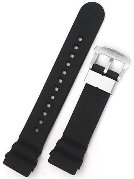 Seiko 20mm OEM Soft Pliable Rubber Dive Strap for SPB053 and SBDC053 #R02C011J9