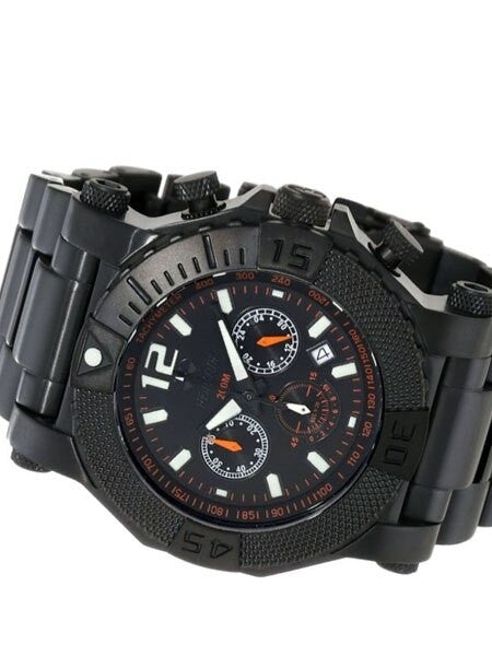 Reactor Black Nitrided, Neutron Chronograph Watch with SuperLuminova Illumination #93551