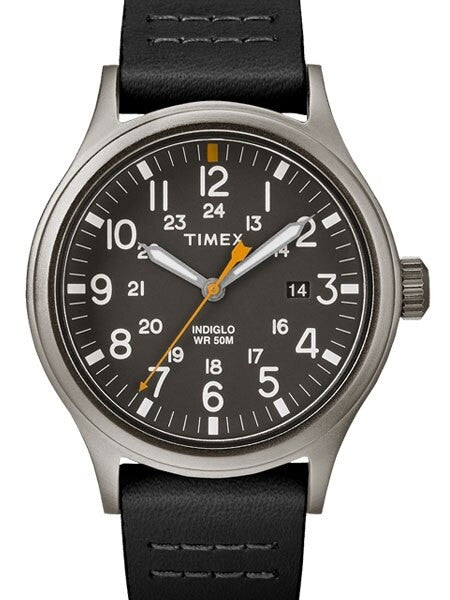 Timex 40mm Allied Quartz Watch with Black Dial and INDIGLO Night-Light #TW2R46500VQ