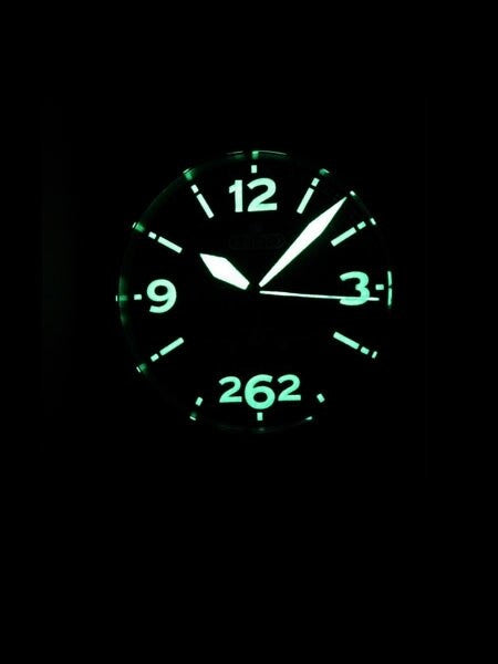 Aristo 4H262-TT Aviator Swiss Automatic Watch with Mesh Bracelet, Sapphire Crystal