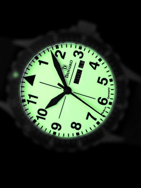 Damasko Swiss ETA Automatic with a Rotating 60-Minute Bezel and Fully Luminous Dial #DA47