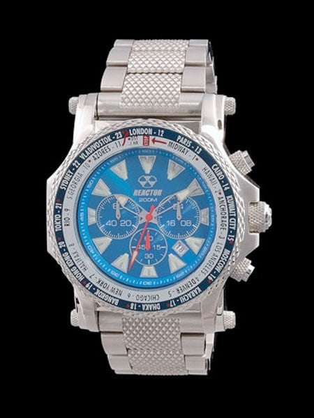 Reactor Proton World Time, Chronograph Watch with Date and SuperLuminova Illumination #91903
