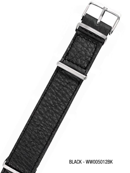 Marathon 16mm Leather One-Piece Strap #WW005012