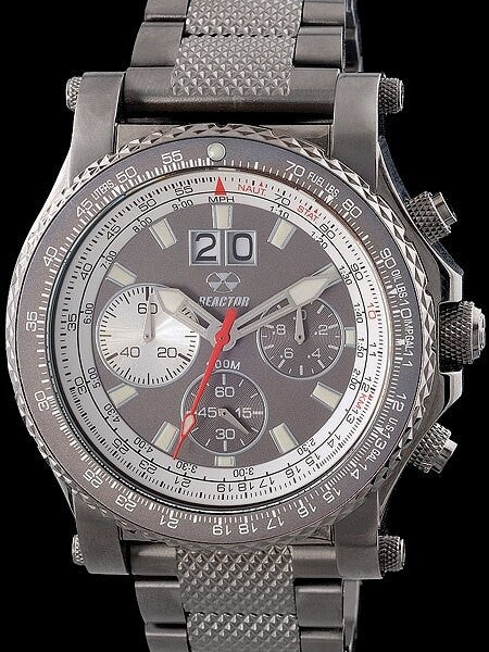Reactor Valkyre Chronograph Watch with Big Date and SuperLuminova Illumination #81510