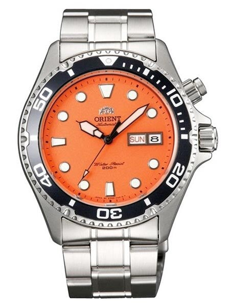 Orient Orange Ray 21-jewel Automatic Dive Watch #CEM6500AM (Orange Ray)