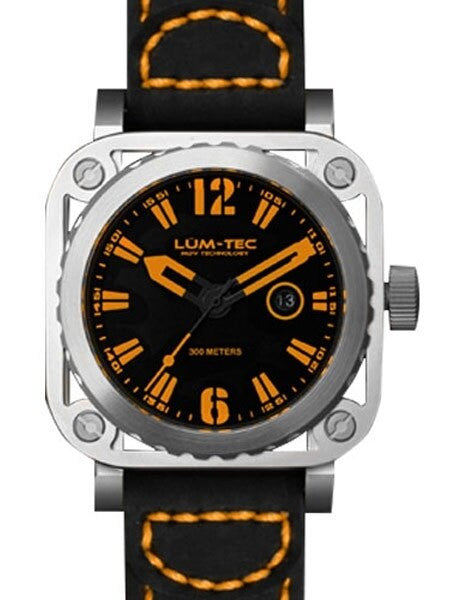 Lum-Tec G3 Watch with Sapphire Crystal and Skeletal Case Design #G3
