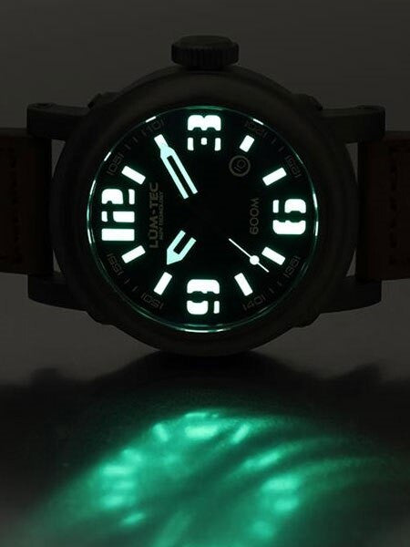 Lum-Tec 48mm High-Beat Automatic Watch with AR Sapphire Crystal #600M-3