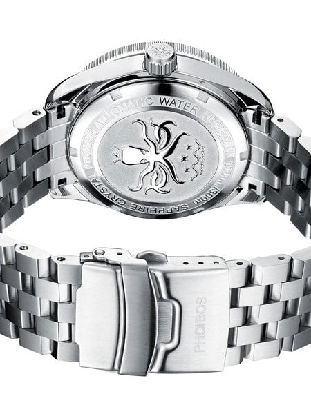PHOIBOS Wave Master 300-Meter Automatic Dive Watch with AR Sapphire Crystal #PY010C