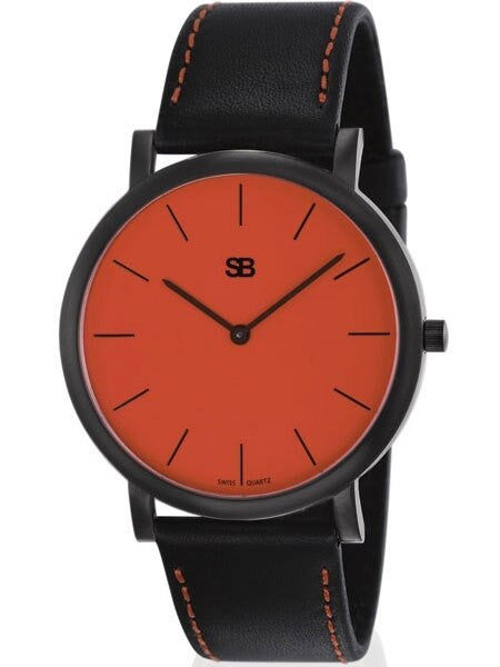 SB Ultra-Thin Swiss Quartz Dress Watch with Sapphire Crystal #SOB1008