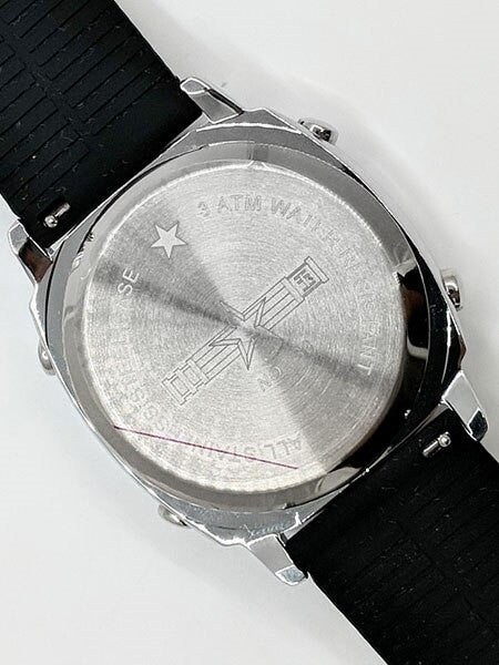 Red Star Quartz Drum Roller Watch with 44mm Case #8395G-E