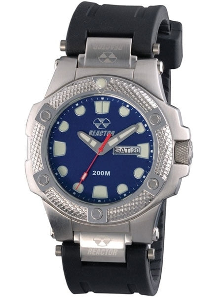 Reactor Meltdown Watch with SuperLuminova Illumination, Stainless Steel Case and Bracelet #72803