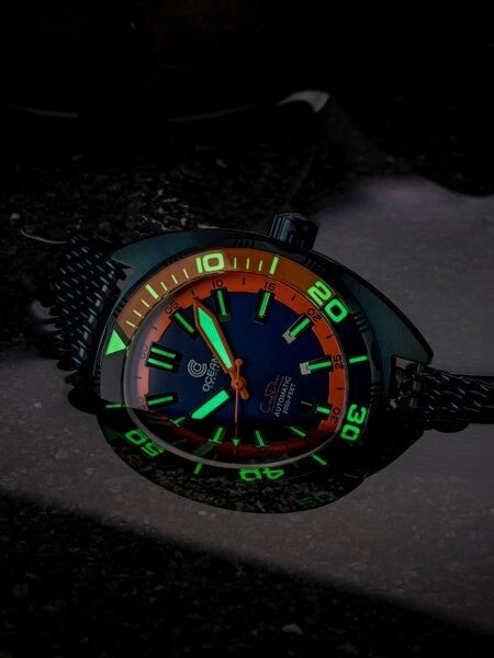 Ocean Crawler Core Diver Swiss Automatic Watch with AR Sapphire Crystal #CD-521