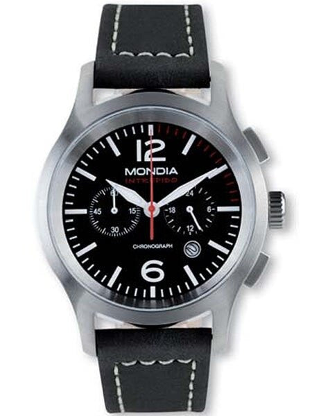 Mondia Intrepido Sport Chronograph Watch with 24-Hour Sub-Dial, 42mm Case #1-669-1