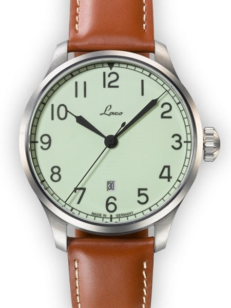 Laco Valencia Automatic Luminous Dial Watch with Sapphire Crystal #861651