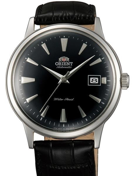 Scratch and Dent - Orient Bambino Automatic Dress Watch with Black Dial, Applied Silver Hour Markers #ER24004B-SND