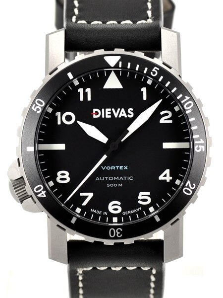 DIEVAS German Made Vortex Tactical Watch 500 Meter Water Resistant