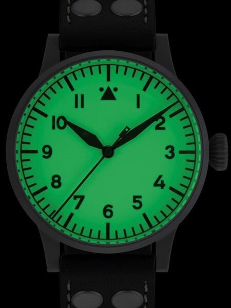 Laco Venedig Pilot watch, Swiss Automatic, Type-A Luminous Dial #861894