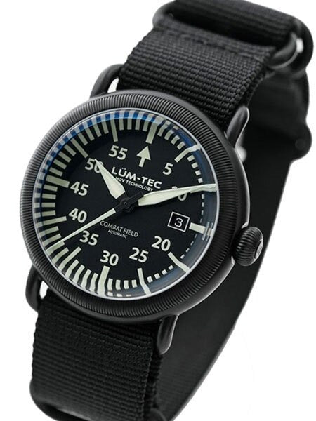 Lum-Tec Combat Field X3 Swiss Automatic Watch with Double Curved Sapphire Crystal #X3